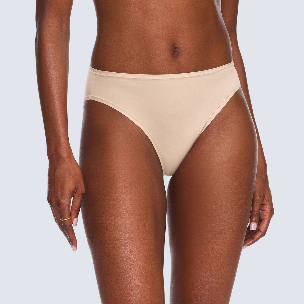 Warner's Warners® Simply Perfect Women's Allover Stretch Hi-Cut Underwear 4-Pack - Assorted Neutrals S