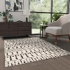 Masada Rugs Geometric Bohemian Low Pile Area Rug - 2 of 4