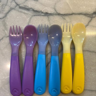 Munchkin ColorReveal 6pcs Color Changing Toddler Forks & Spoons