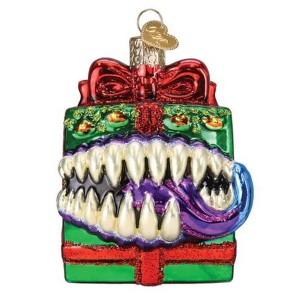Old World Christmas 3.0 Inch Dungeons & Dragons Holiday Mimic Mystery Tree Ornaments - 1 of 3