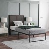 Emma and Oliver Paneled Wooden Adjustable Headboard Only - 4 of 4