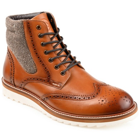 Wingtip dress outlet boots