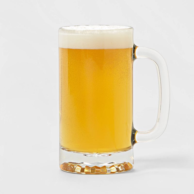16 fl oz 2pk Glass Beer Mugs - Threshold&#8482;, 3 of 4