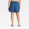 Women's Mini Jean Skirt - Ava & Viv™ - 2 of 3