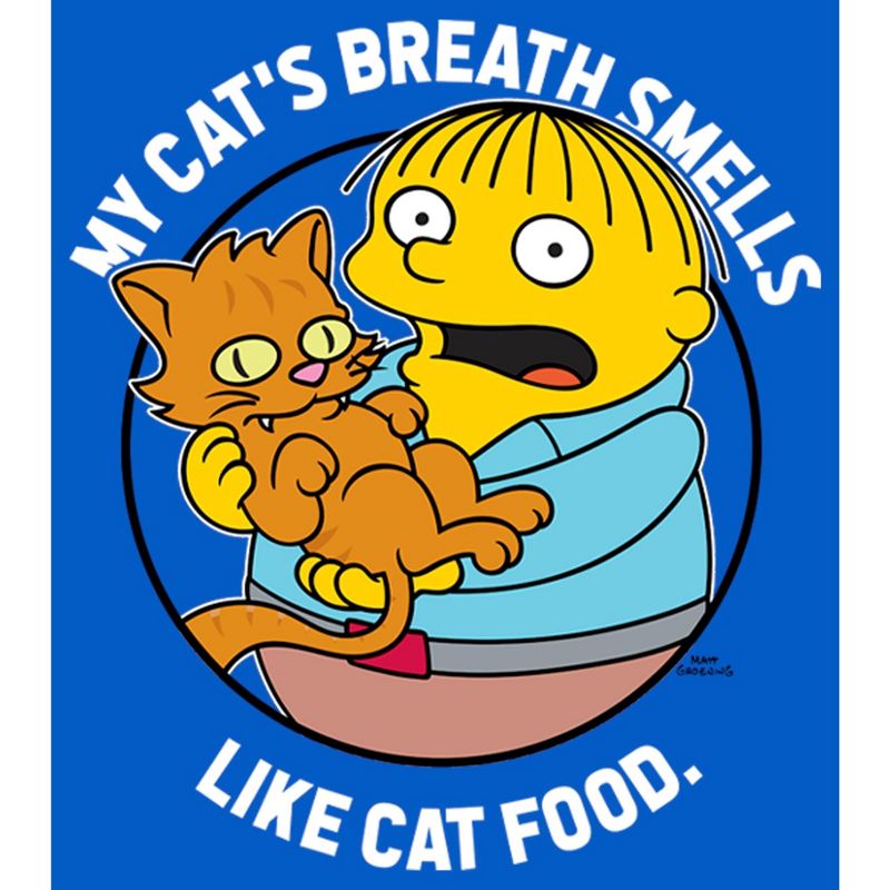 Men's The Simpsons Ralph and His Cat T-Shirt, 2 of 6