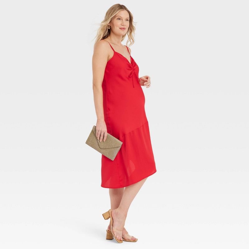 Slip Midi Maternity Dress - Isabel Maternity by Ingrid & Isabel™, 3 of 4