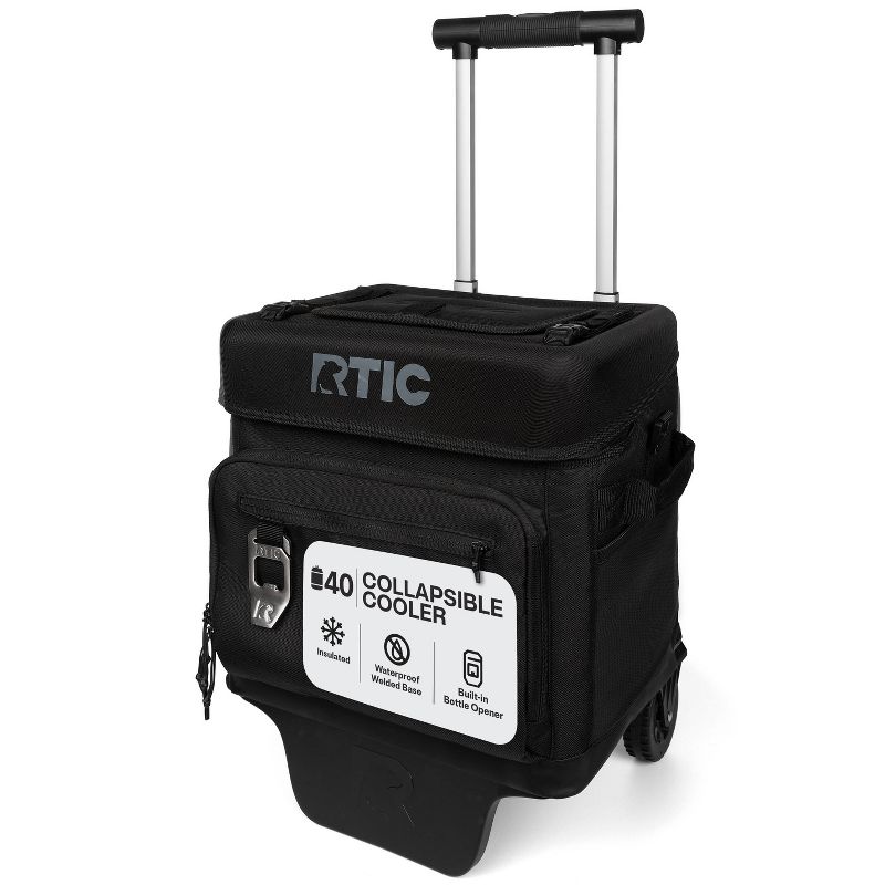 RTIC Outdoors 40 Cans/ 35qt Everyday Wheeled Cooler - Black
