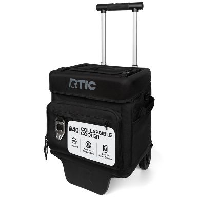 RTIC Outdoors 40 Cans/ 35qt Everyday Wheeled Cooler - Black