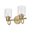 Kinsley Industrial 2-Bulb Pendant Light - Dimmable, Damp Rated, 14.5" Wide - 3 of 4