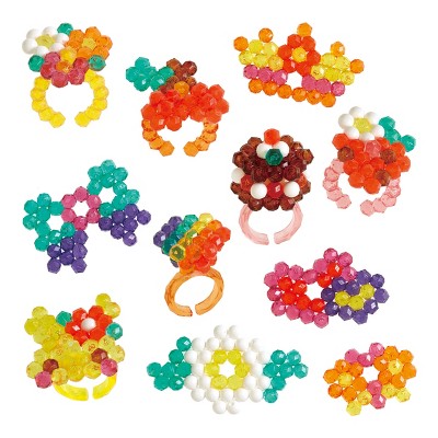 Aquabeads Flower Garden Set Theme Bead Refill with over 600 Beads and  Templates