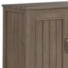 53" Solid Wood Wide Tall TV Media Stand with Handcrafted Finish, Cord Management, and Adjustable Shelve for Living Room and Bedroom - 2 of 4