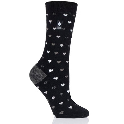 Women's Orchid ULTRA LITE™ Hearts Crew Socks