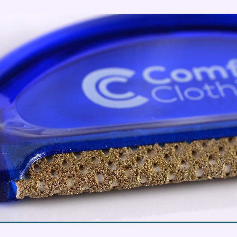 Comfy Clothiers Cashmere & Wool Comb for De-Pilling Sweaters & Clothing, Removes Pills, Fuzz and Lint from Garments, Blue, 2 of 4