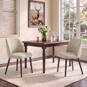 Heart Shaped Back Dining Chair Set of 2, Metal Frame Wood Seat Iron ...