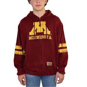 IZOD Mens Collegiate Full Zip Hooded Sweatshirt - 1 of 4