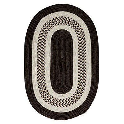 Colonial Mills Flowers Bay - Brown sample swatch Rug