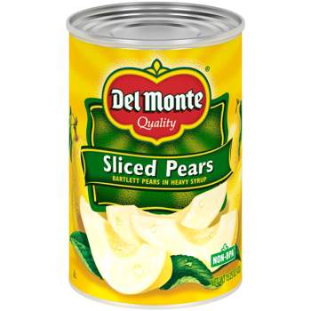 Del Monte Bartlett Pear Slices in Heavy Syrup - 15.25oz