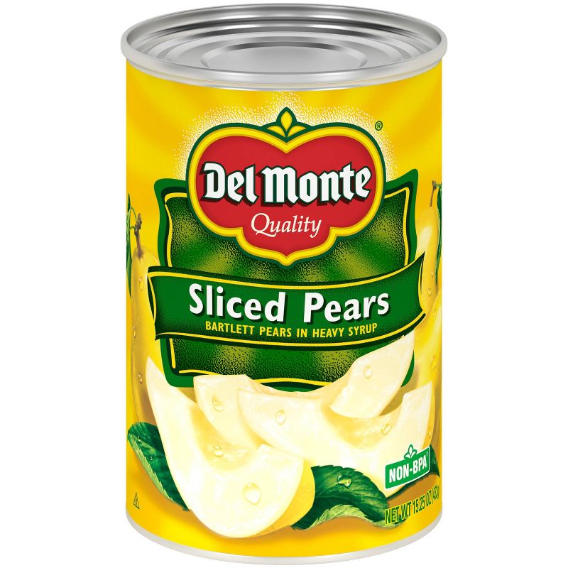 Del Monte Bartlett Pear Slices in Heavy Syrup - 15.25oz, 1 of 6