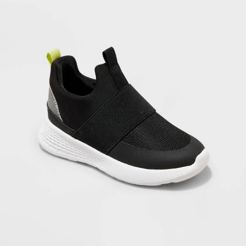 Toddler Slip-on Sneakers - Cat & Jack™ Jet Black 12t : Target