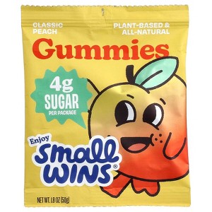 Enjoy Small Wins, Gummies, Classic Peach , 1.8 oz - 1 of 4