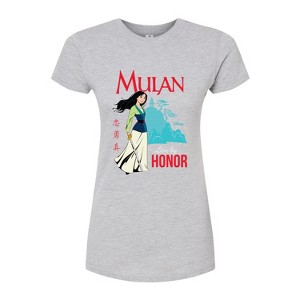 Women's - Disney - Live By Honor Fitted Graphic T-Shirt - 1 of 3