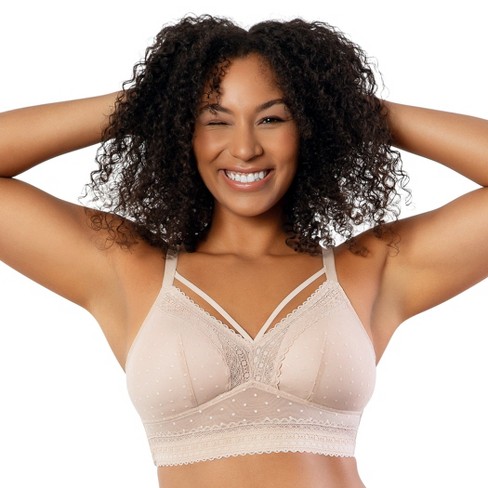 Parfait Women's Mia Dot Wire-free Bralette Cameo Rose - 30h : Target