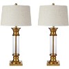 JONATHAN Y Hunter Metal/Glass LED Table Lamp - 4 of 4