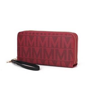MKF Collection Danielle Milan Wristlet Wallet Handbag Purse Multiple Card Slots by Mia K - 1 of 4