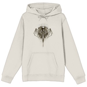 Batman Bat Mask And Bat Wings Men's Sand Graphic Hoodie - 1 of 3