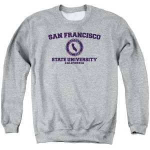 San Francisco State University Official Circle Logo Adult Crewneck Sweatshirt - 1 of 4