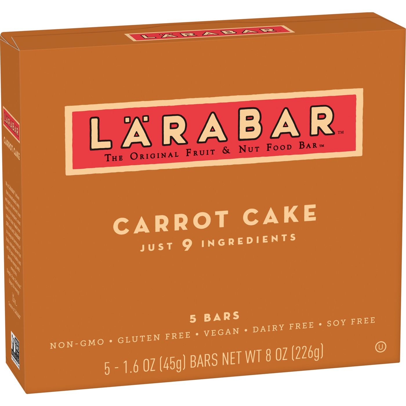 Carrot Cake The Original Fruit & Nut Food Bars