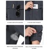 Men's UPF 50+ Long Sleeve Sun Protection Fishing Shirts Long Sleeve Travel Work Shirts for Men Button Down Shirts with Pockets - 4 of 4
