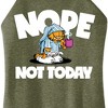 Women's - Garfield - Nope Not Today Graphic High Neck Tank - 2 of 3