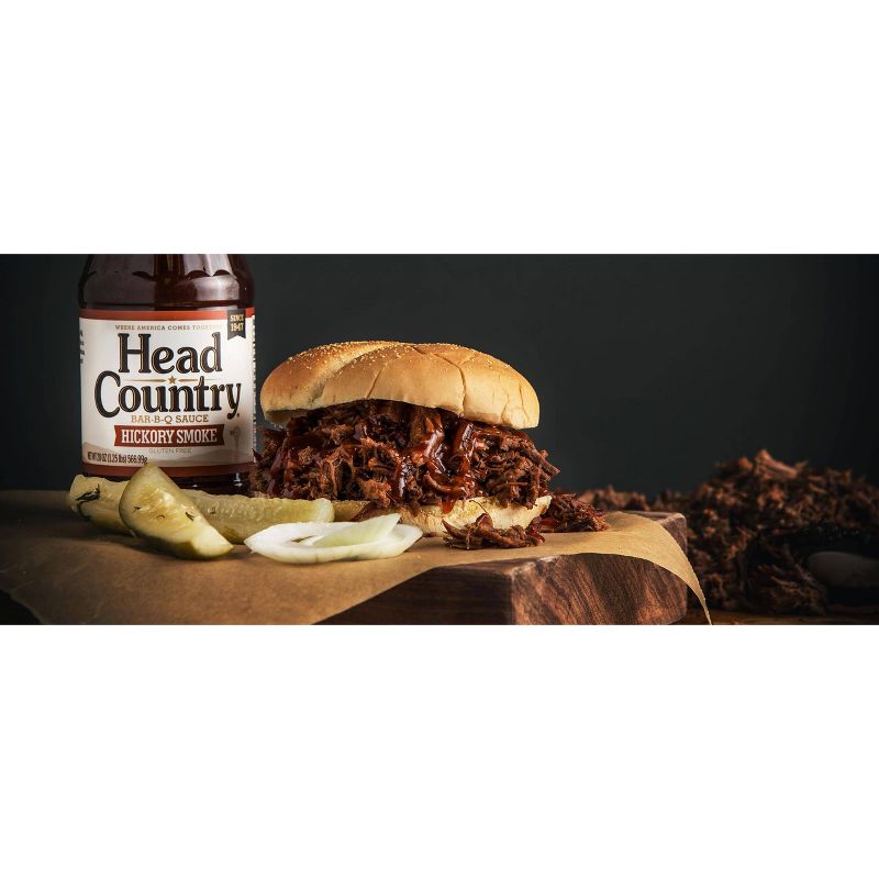 Head Country Bar-B-Q Sauce Hickory Smoke - 20oz, 2 of 4