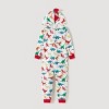 PATPAT Family Christmas Pajamas Matching Set Xmas Zip Up Holiday One Piece Hooded PJs Women Men Kid Baby Sleepwear - 3 of 4