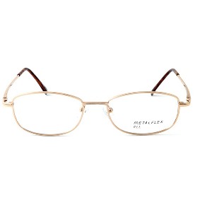 Metal Flex LL KIDS Designer Metal Eye Glasses Frame in Gold/Demo Lens 134mm Frame/51mm Lens Width - 1 of 3