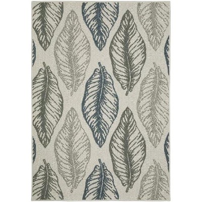 Oriental Weavers Torrey 5570Y Light Grey/ Grey Indoor/Outdoor Area Rug - 1'10" x 7'3"