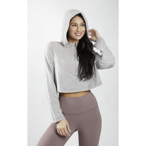 Crop top hoodie target sale