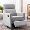 KTMBDW Recliner Chair,360 Swivel Rocker Chair for Adults,Glider Rocker Recliners,Nursery Chairs for Living Room,High Back,Upholstered Deep Seat - 4 of 4