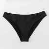 Women's Ribbed Low Waisted Bikini Bottom Swimsuit -Cupshe - 3 of 4