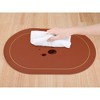 REGALWOVEN Faux Leather Kitchen Washable Heat Resistant Table Placemats 6 Pcs - 3 of 4