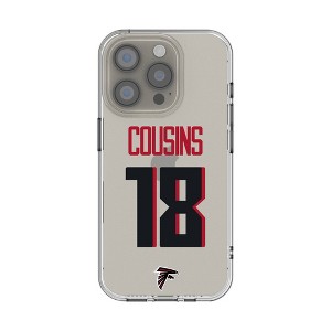 NFL Atlanta Falcons Players Game Tactic Clear Cell Phone Case for Apple iPhone - 1 of 4