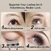 3-Piece Set: Eyebrow brush, stainless steel eyelash separator, dual-ended brow comb & lash spoolie - 2 of 4