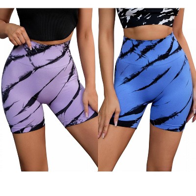 1 purple 1 blue