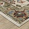 Captiv8e Designs Hanford Vintage Bordered Ivory/Green Rug - 2 of 4