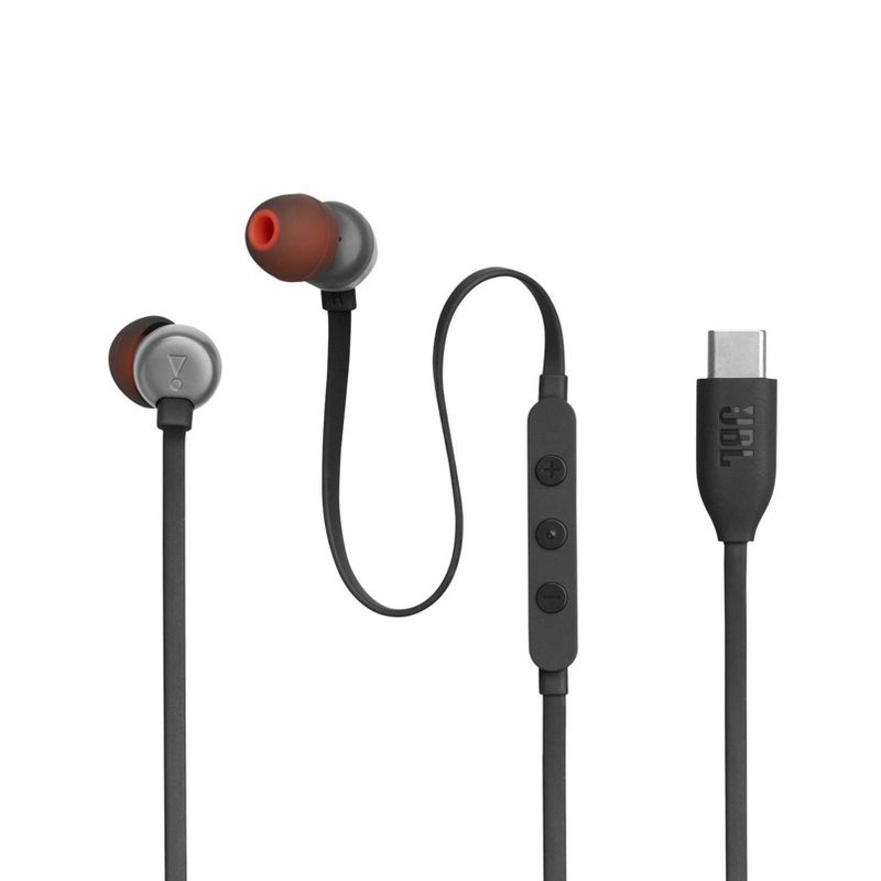 JBL Tune 310C Wired In-Ear Headphones - Black, 3 of 8