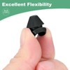Unique Bargains Rubber Corrosion-Resistant Silicone Snap-in Locking Hole Plugs Black - 4 of 4