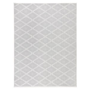 TOWN & COUNTRY EVERYDAY Rein Solid Diamond Everwash Washable Area Rug - 1 of 4