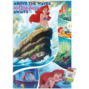 Trends International Disney The Little Mermaid - 30th Anniversary Unframed Wall Poster Prints - 1 of 4