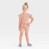 Toddler Girls' Ribbed Bike Shorts - Cat & Jack™ - 3 of 3